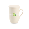 High Quality Bamboo Fiber Plastic Mugs with Lid